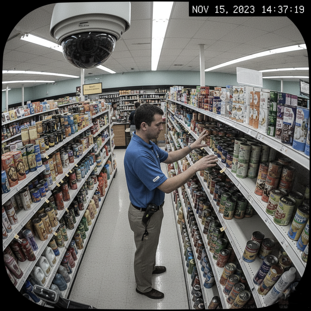 Sales employee monitor image